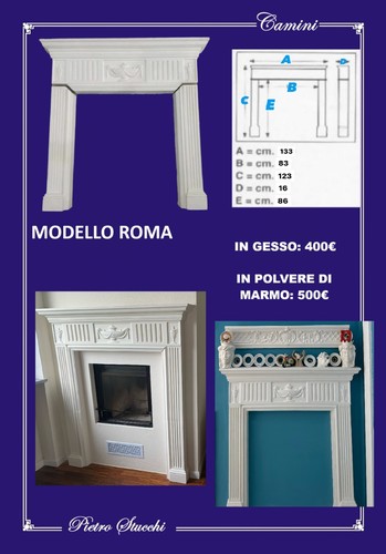 Rivestimento per camino stufa