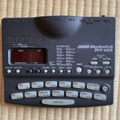 Zoom 123 rhythm trak - rt-123, drum