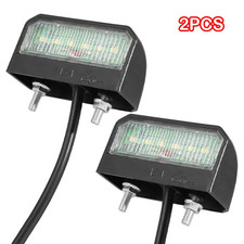 2x Luce Targa Universale 12V