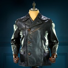 Giacca pelle cavaliere