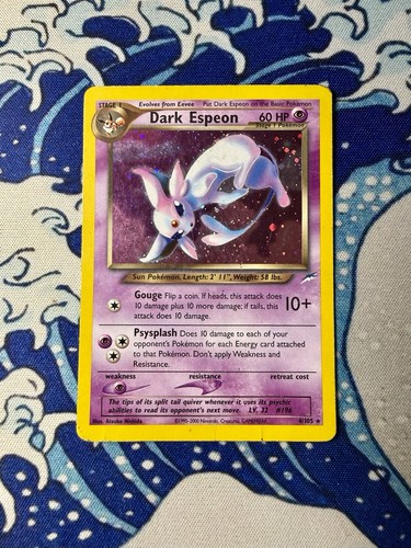 Dark espeon 105 neo - dark, 4/105