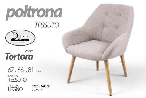 Sedia poltrona tessuto - poltrona,