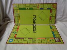 MONOPOLI TABELLONE GIOCO DA TAVOLO D'EPOCA 1950 