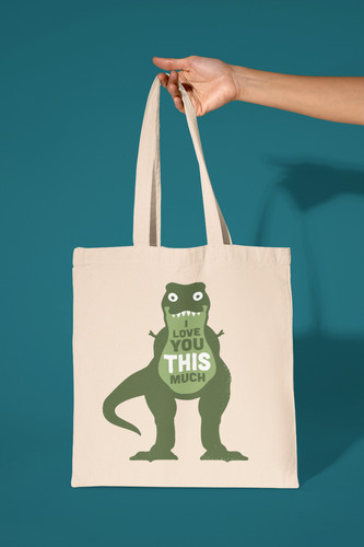 Borsa rex tirannosauro - t,