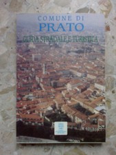 GUIDA STRADALE e TURISTICA - PRATO 1991 - elenco vie e cartina - 150+ pagine 