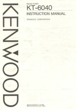 Kenwood KT-6040 Sintonizzatore