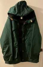 Parka vintage woolrich verde - parka,
