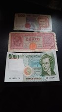 Vecchie Banconote Italiane In