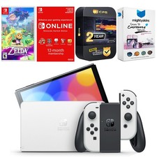 Nintendo switch bianco oled - nintendo, +