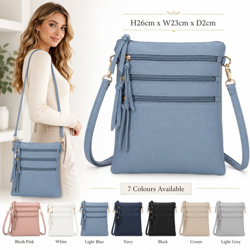Borsa tracolla donna multi - borsa,