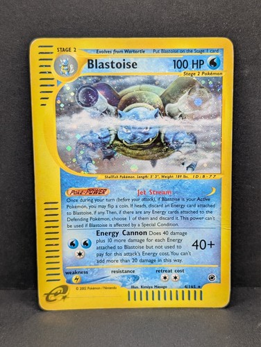 Blastoise 004 165 expedition - blastoise, 004/165