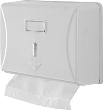 Dispenser per Carta Asciugamani Piegata Z-V Capienza 200 Salviette, Apertura Con