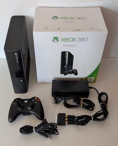 Xbox 360 500 console - console, nera