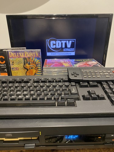 Commodore amiga cdtv - cdtv, +