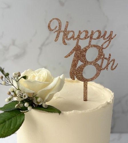 Cake topper compleanno - cake,