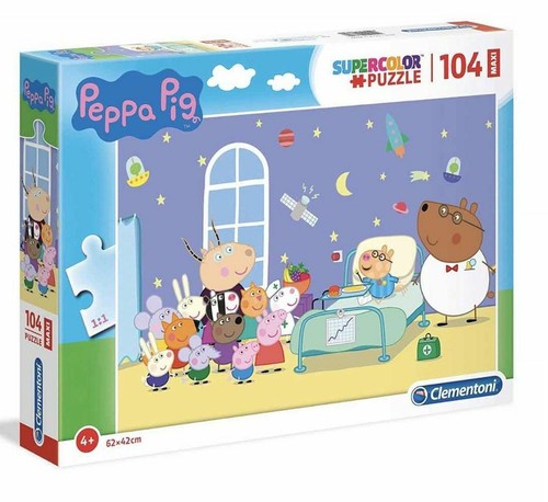 Puzzle peppa pig 104 pezzi - puzzle,