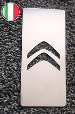 TUNING PEDANA POGGIAPIEDE POGGIAPIEDI ACCIAIO INOX CITROEN C2 C3 DS3 C4 C5 C6 