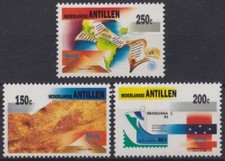 F-EX21930 NEDERLAND ANTILLES MNH 1993 AMERICA UPAE UPAEP INDIAN ARCHEOLOGY DISCO