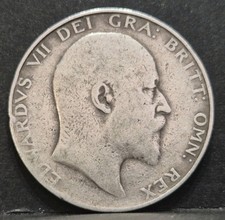 Moneta argento mezza corona