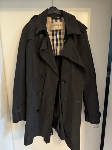 Trench burberry taglia - taglia, nero