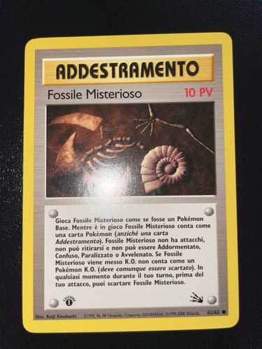 Pokemon fossile misterioso - pokemon,
