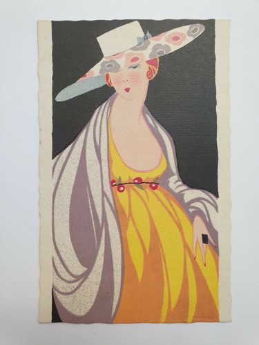 Cartolina epoca antica - cartolina, d'epoca