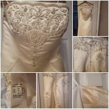 La Sposa ivory a-line wedding