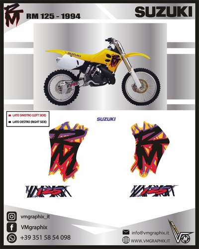 Suzuki 125 1994 adesivi - 125,
