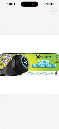 Hover rebel hoverboard - hover-1, black