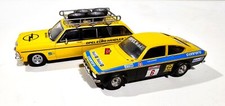 OPEL KADETT COUPE' GTE/ADMIRAL CARAVAN-SOLIDO 70-1/43-10°RALLYE ISOLA D'ELBA '77