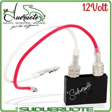 Regolatore di Tensione 12V Salvalampada Universale per Moto Vespa Ape Lambretta