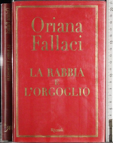 Rabbia orgoglio oriana - la,