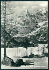 Aosta Courmayeur Aiguilles de Peuterey Nevicata Foto FG cartolina MZ4633