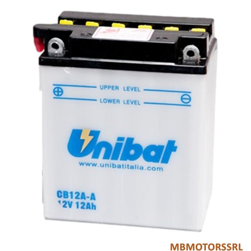 Batteria unibat cb12aa - unibat, honda