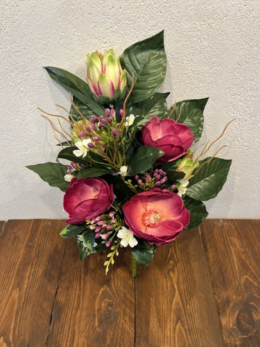 Bouquet peonia artificiali - peonia,