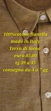 Camicia Uomo 100%cotone