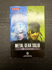 NOTICE SEULE Metal Gear Solid HD collection Sony PSVITA Playstation Vita