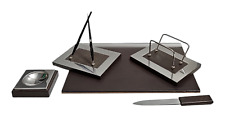 antico Set Accessori da Scrivania da Studio Scrivania Vintage da Collezione 900