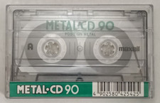 Maxell metal 1998 uk - maxell, metal-cd