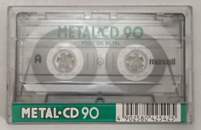 MAXELL METAL-CD 90 1998 UK SENZA SCRITTE TIPO IV musicassette vergini cassette