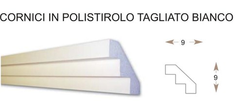 Cornici polistirolo 150 - 10, in