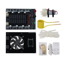 Riscaldatore a induzione 4000W ZVS + bobina di riscaldamento + pompa acqua + alimentatore pompa