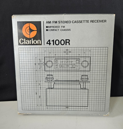 Clarion 4100r vintage - clarion,