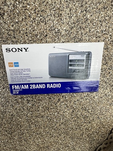 Radio portatile sony 2 - fm/am,