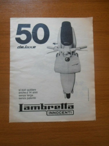 1969 lambretta scooter de - 1969,