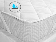 Topper Coprimaterasso Trapuntato Idrorepell. Matrimoniale Singolo Piazza e Mezza