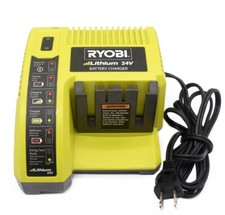 Ryobi 24 Volt Batterie Lithium Chargeur Puissance OP140 Testé &Travail 