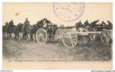 APXP14-0868-MILITARIA - GUERRE 1914-1915 - L'Artillerie francaise en position