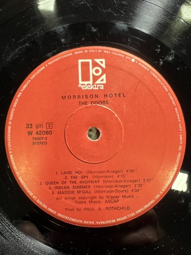 The doors morrison - the, hotel