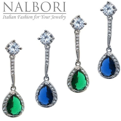 Orecchini argento 925 pendenti - orecchini,